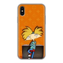 Брендновые Чехлы для iPhone Xs - (PREMIUMPrint) (Арнольд)