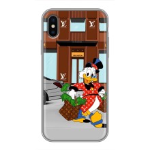 Чехлы для iPhone Xs - Скрудж МакДак Louis Vuitton (PREMIUMPrint) (Скрудж ЛВ)