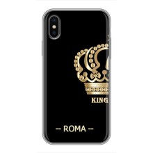 Чохли для iPhone Xs (VPrint) - Футбольні клуби (Roma)