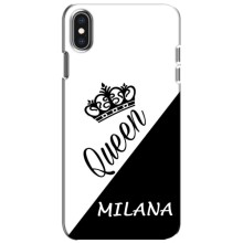 Чехлы для iPhone Xs - Женские имена (MILANA)