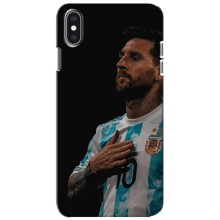 Чехлы Лео Месси Аргентина для iPhone Xs (Месси Капитан)