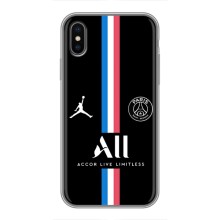 Чохли PSG для iPhone Xs (AlphaPrint) (футболка ПСЖ)