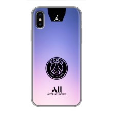 Чохли PSG для iPhone Xs (AlphaPrint) (лого PSG)