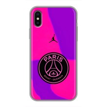Чохли PSG для iPhone Xs (AlphaPrint) (яскравий ПСЖ)