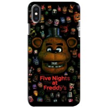 Чехлы Пять ночей с Фредди для Айфон Xs (Freddy)