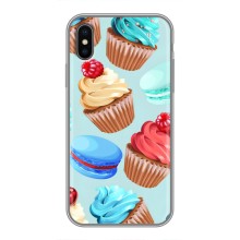 Чохли з фруктами для iPhone Xs (VPrint) (Кексики)