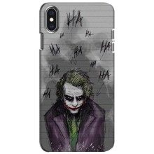 Чехлы с картинкой Джокера на iPhone Xs (Joker клоун)