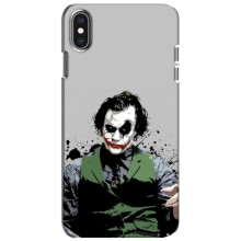 Чехлы с картинкой Джокера на iPhone Xs (Взгляд Джокера)