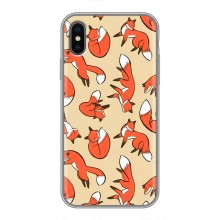 Чохли з картинкою Лисичка для iPhone Xs (VPrint) (Лисички)