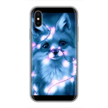 Чохли з картинкою Лисичка для iPhone Xs (VPrint) (Яскрава лисичка)