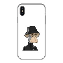 Чохли з Мавпами NFT для iPhone Xs (AlphaPrint) (мавпа NFT Adidas)