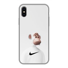 Чохли з Мавпами NFT для iPhone Xs (AlphaPrint) (мавпа NFT Nike)