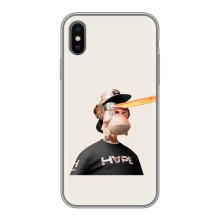 Чохли з Мавпами NFT для iPhone Xs (AlphaPrint) (мавпа NFT в окулярах)