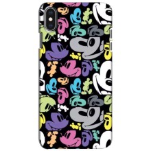 Чехлы с принтом Микки Маус на iPhone Xs (Цветной Микки Маус)