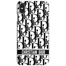 Чехол (Dior, Prada, YSL, Chanel) для iPhone Xs (Christian Dior)