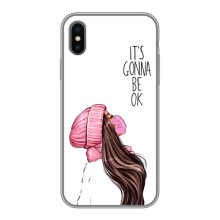 Чохол з друком для iPhone Xs - (Мода) (AlphaPrint) (Коронавірус)