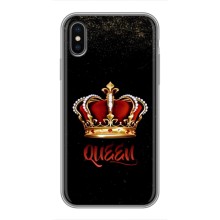 Чохол з Короною Еппле Ікс-ес - (AlphaPrint) (Корона короля)