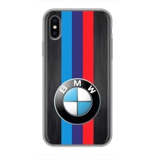 Чохол для Еппле Ікс-ес - з принтом БМВ (AlphaPrint) (Лого BMW)