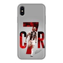 Чохол Кріштіану Роналду для iPhone Xs (AlphaPrint) (C7R)