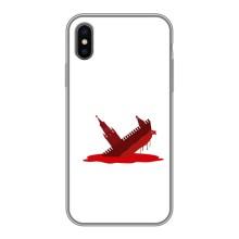 Чехол с принтом (Русский корабль...) для Айфон Хс (AlphaPrint) – Кремлевский Корабль