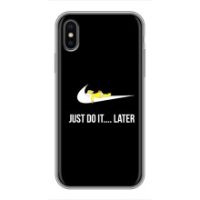 Чjхол з Сімпсонами для iPhone Xs (VPrint) (Гомер Later)
