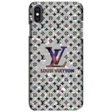 Чехол Стиль Louis Vuitton на iPhone Xs (Яркий LV)