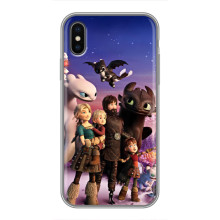 Чехол дракон Беззубик для iPhone Xs – Герои дракона