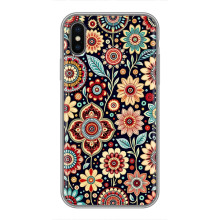 Чехол с принтом Ковер для iPhone Xs – Цветочный ковер