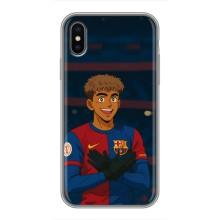 Чохол з футболістом Ламін Ямаль iPhone Xs (Футболіст Ямал)
