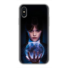 Чехол с дизайном Венздей 2 на iPhone Xs – Волшебная Уэнсдей