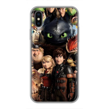 Чехол как приручить дракона на iPhone Xs – Персонажи дракона