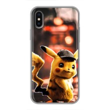 Чохол з Пікачу на iPhone Xs (Милий Пікачу)