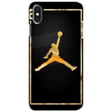 Силиконовый Чехол Nike Air Jordan на Айфон Xs – Джордан 23