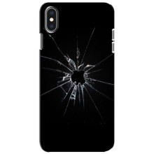 Текстурный Чехол для iPhone Xs – Биток стекло