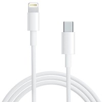 Дата кабель Foxconn для Apple iPhone USB-C to Lightning (AAA grade) (2m) (box, no logo) – Белый