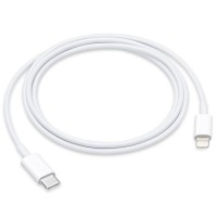 Дата кабель Foxconn для Apple iPhone USB-C to Lightning (AAA grade) (2m) (box, no logo) – Білий
