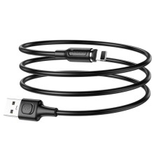 Дата кабель Borofone BX41 Amiable USB to Lightning (1m) – Чорний