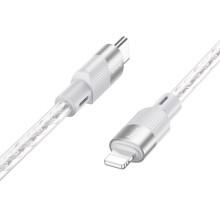 Дата кабель Hoco X99 Crystal Junction PD 27W Type-C to Lightning (1m) – undefined