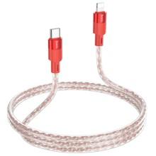 Дата кабель Hoco X99 Crystal Junction PD 27W Type-C to Lightning (1m) – undefined