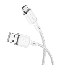 Дата кабель Borofone BX90 Cyber USB to Type-C (1m) – White