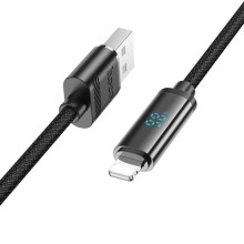 Дата кабель Hoco U127 Power USB to Lightning (1.2m) – Black