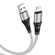 Дата кабель Hoco X50 "Excellent" USB to Lightning (1m) – Сірий