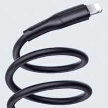 Дата кабель USAMS US-SJ500 U68 USB to Lightning (1m) – Чорний