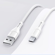 Дата кабель USAMS US-SJ502 U68 USB to MicroUSB (1m) – Білий