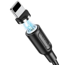 Дата кабель Borofone BX41 Amiable USB to Lightning (1m) – Чорний