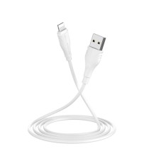 Дата кабель Borofone BX18 Optimal USB to Lightning (3m) – Білий