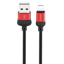 Дата кабель Borofone BX28 Dignity USB to Lightning (1m) – Червоний