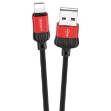 Дата кабель Borofone BX28 Dignity USB to Lightning (1m) – Червоний