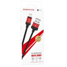 Дата кабель Borofone BX28 Dignity USB to Lightning (1m) – Червоний