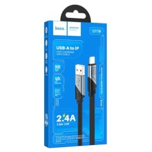 Дата кабель Hoco U119 Machine charging data USB to Lightning (1.2m) – Black
